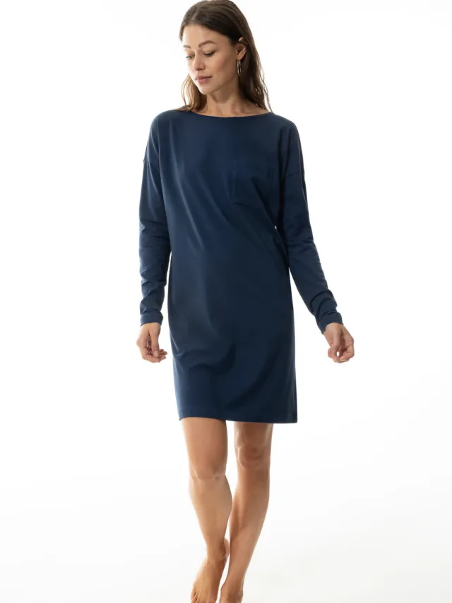 Mey Nachthemd Serie Tessie Deep Shadow blauw