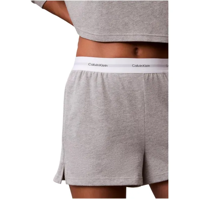 Calvin Klein Jeans LOGO JERSEY SHORT pyjamaset grijs