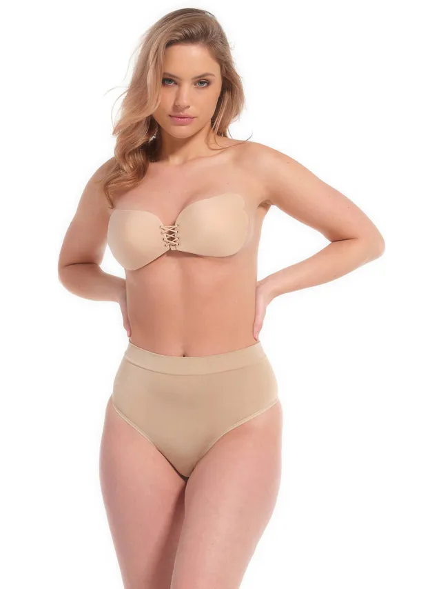 MAGIC Bodyfashion medium corrigerende string Comfort beige, foto 6