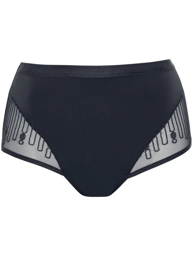 Lisca Ivonne slip met hoge taille donkerblauw Grijs