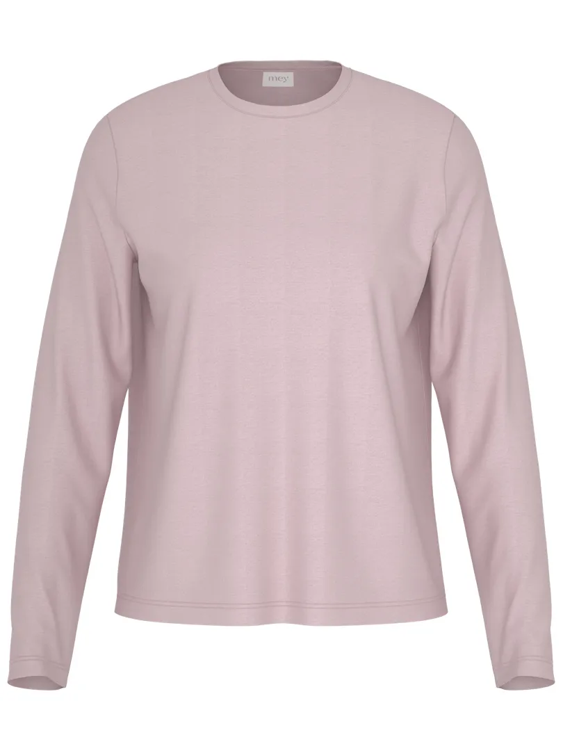 Mey Shirt met lange mouwen Serie Night Essentials Pink Parfait, foto 2
