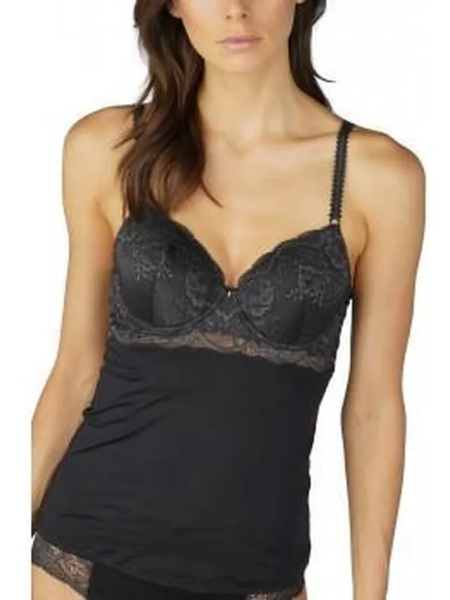 Mey Leticia T-Shirt Bh 75145 928 New Black Diamond