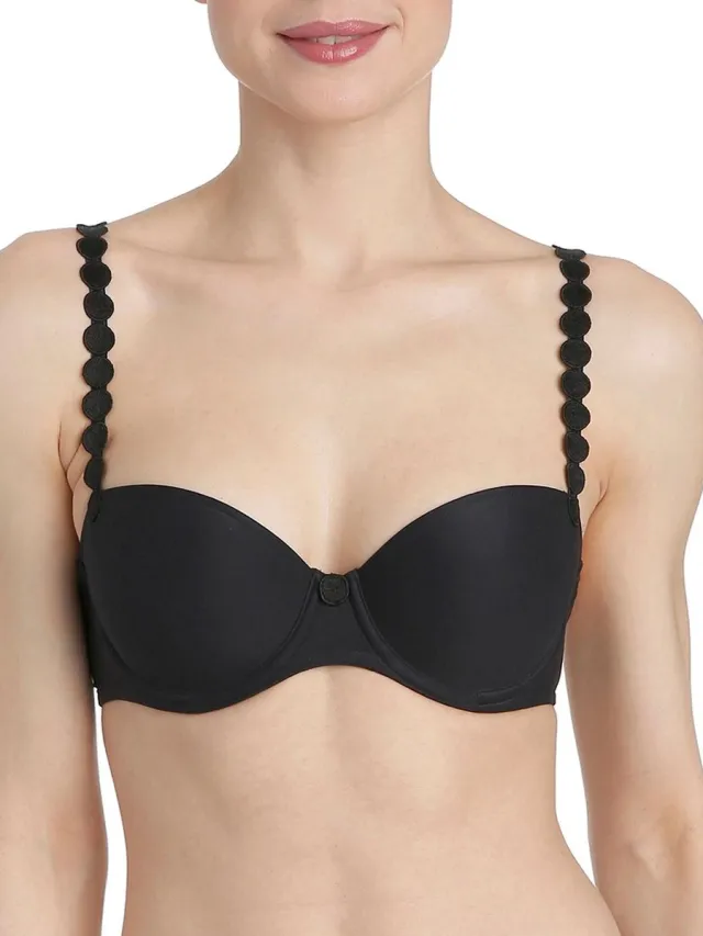 Marie Jo Tom Voorgevormde Balconette Bh 0120829 Charbon - maat EU 75B / FR Zwart
