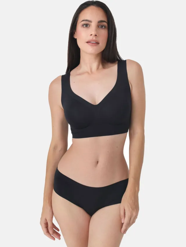 Sassa Mode Bonded Micro seamless slip zwart