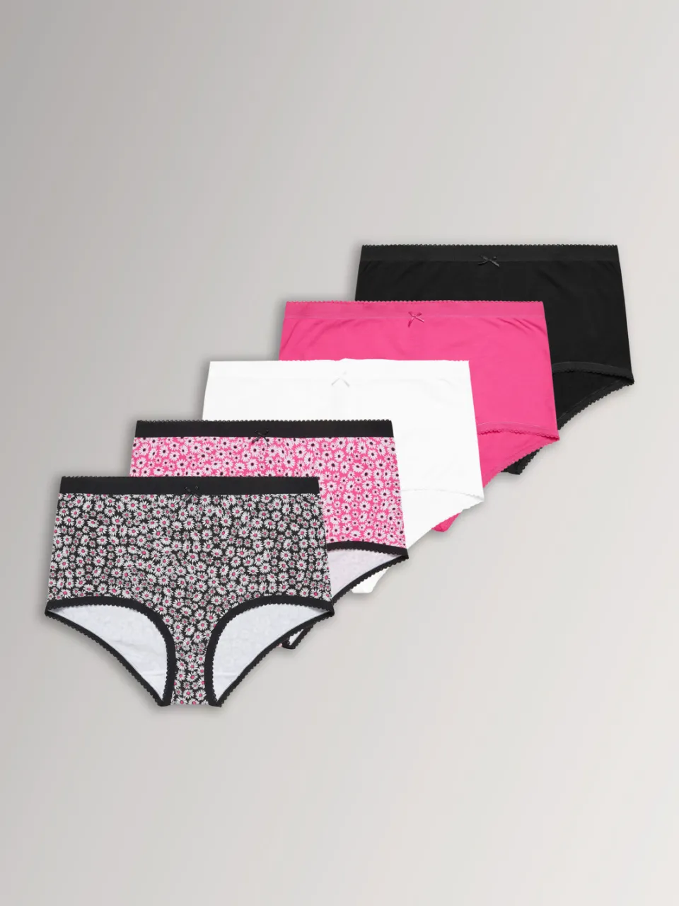 Yours 5Pack Roze Maxislips Met Madeliefjesprint-48, foto 2