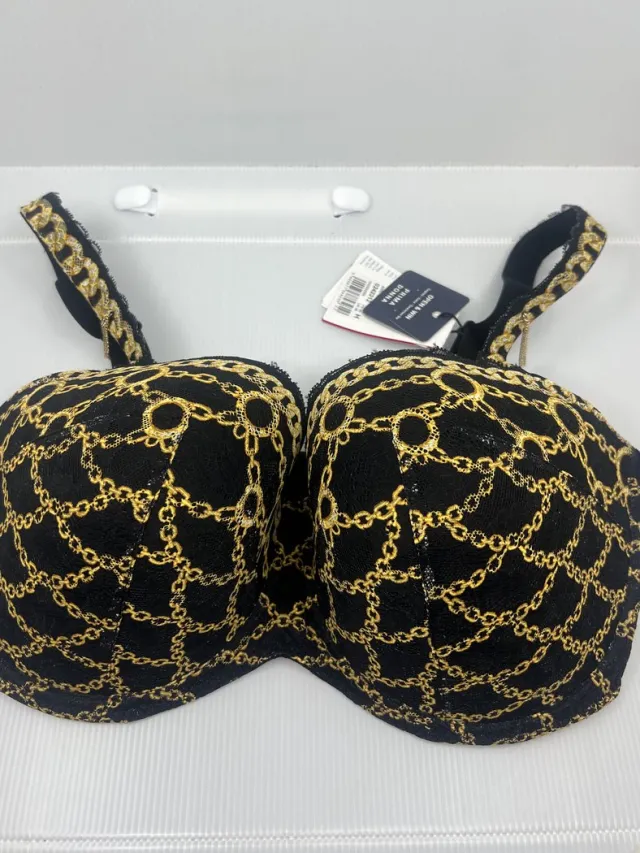 PrimaDonna Twist Amsterdam AV Voorgevormde Balconette Bh 0242312 Zwart - maat EU 80H / FR