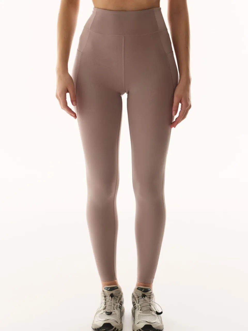 Penti Enkel-lange jersey tights Mokka