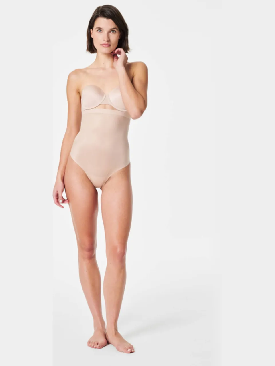 SPANX SPANXshape™ Invisible high waist medium corrigerende string beige, foto 3