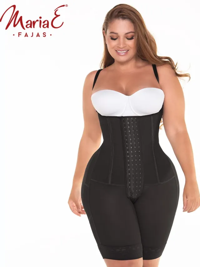 MariaE COLOMBIAANSE FAJA | RA002 | NEEM DE MAATTABEL DOOR VOOR BESTELLEN ALEEEN GESCHIKT VOOR EXTREEM SMALLE TAILLE | STAGE 3 FAJA | DRUKPAK BBL LIPOSUCTIE BUIKWANDCORRECTIE POSTOPERATIEF m Zwart