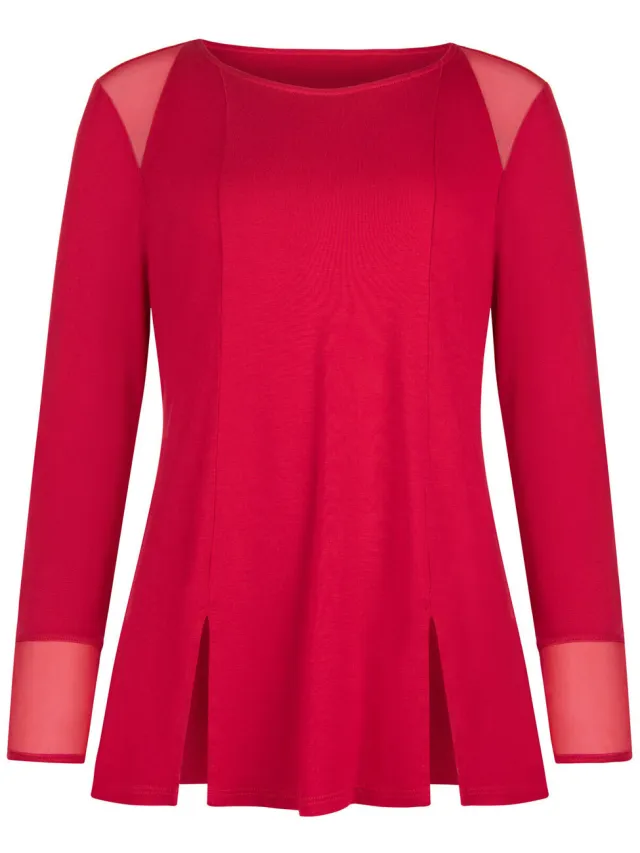 Lisca Roxanne pyjamatuniek rood