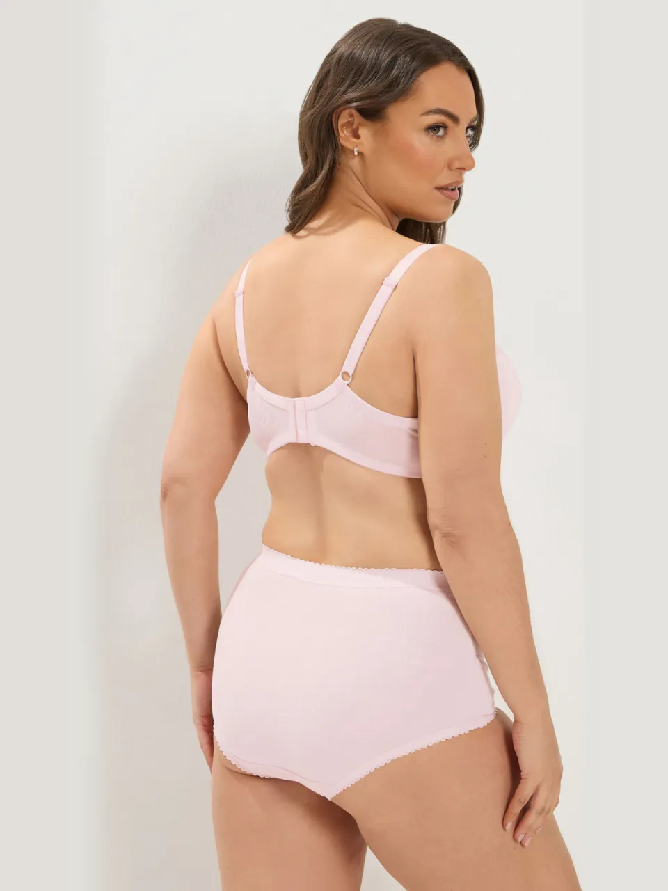 Yours 2Pack Roze En Grijze Beugelbeha’S Met Vulling, foto 4