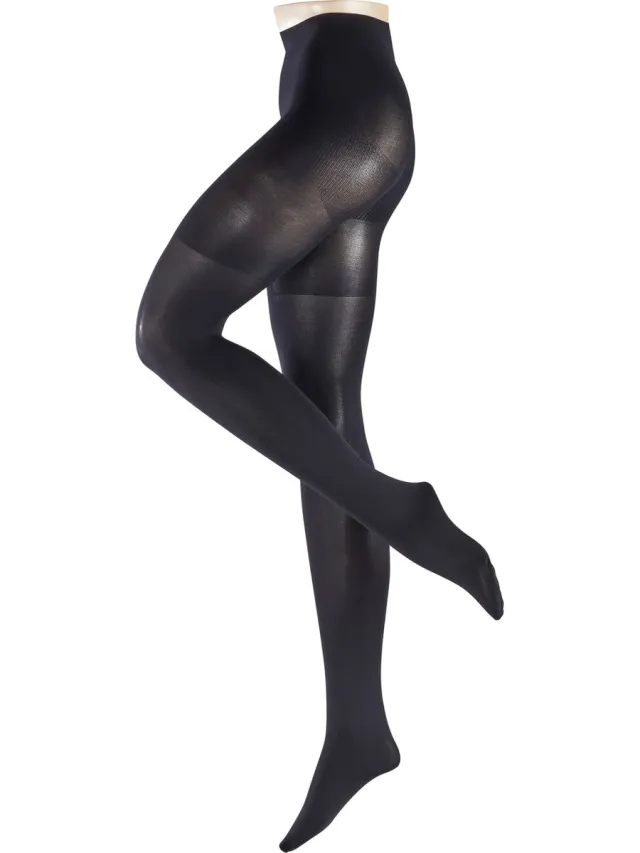 Esprit Shaping vormend materiaal ondoorzichtig 80 DEN panty dames blauw-40