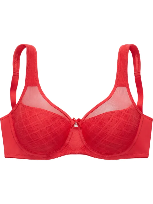 Minimizer-beha met beugel rood, foto 2