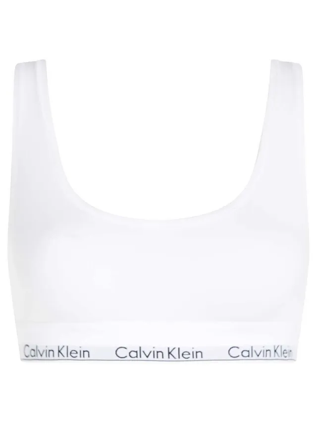 Calvin Klein Jeans bralette wit