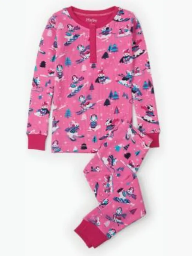 Hatley pyjama set 104 roze