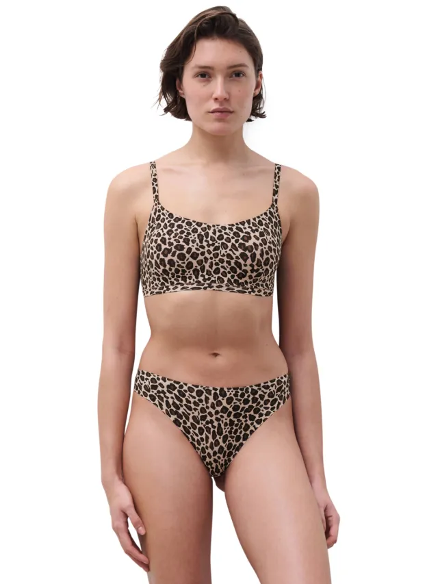 Chantelle Soft Stretch seamless string bruin Beige/bruin