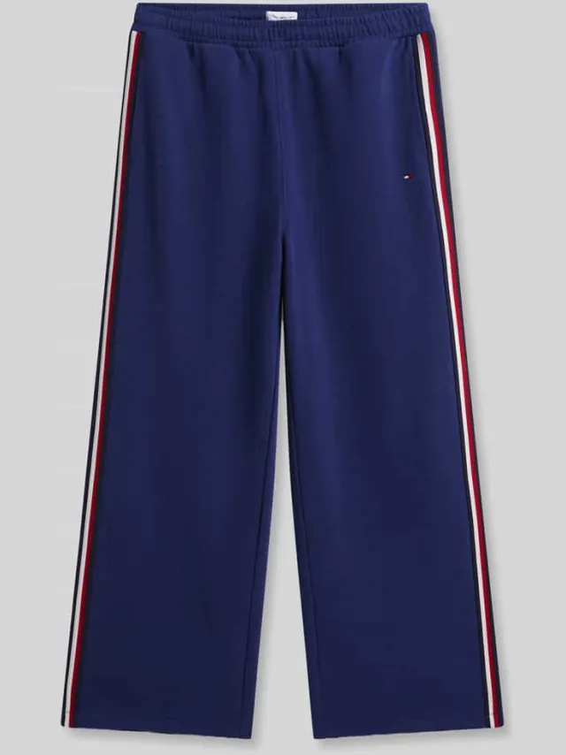 Tommy Hilfiger relaxed fit lounge-broek van puur katoen blauw, foto 2