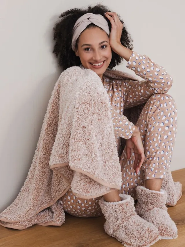 Rebelle Cosy Frost - Pyjama - Soft Touch - Beige