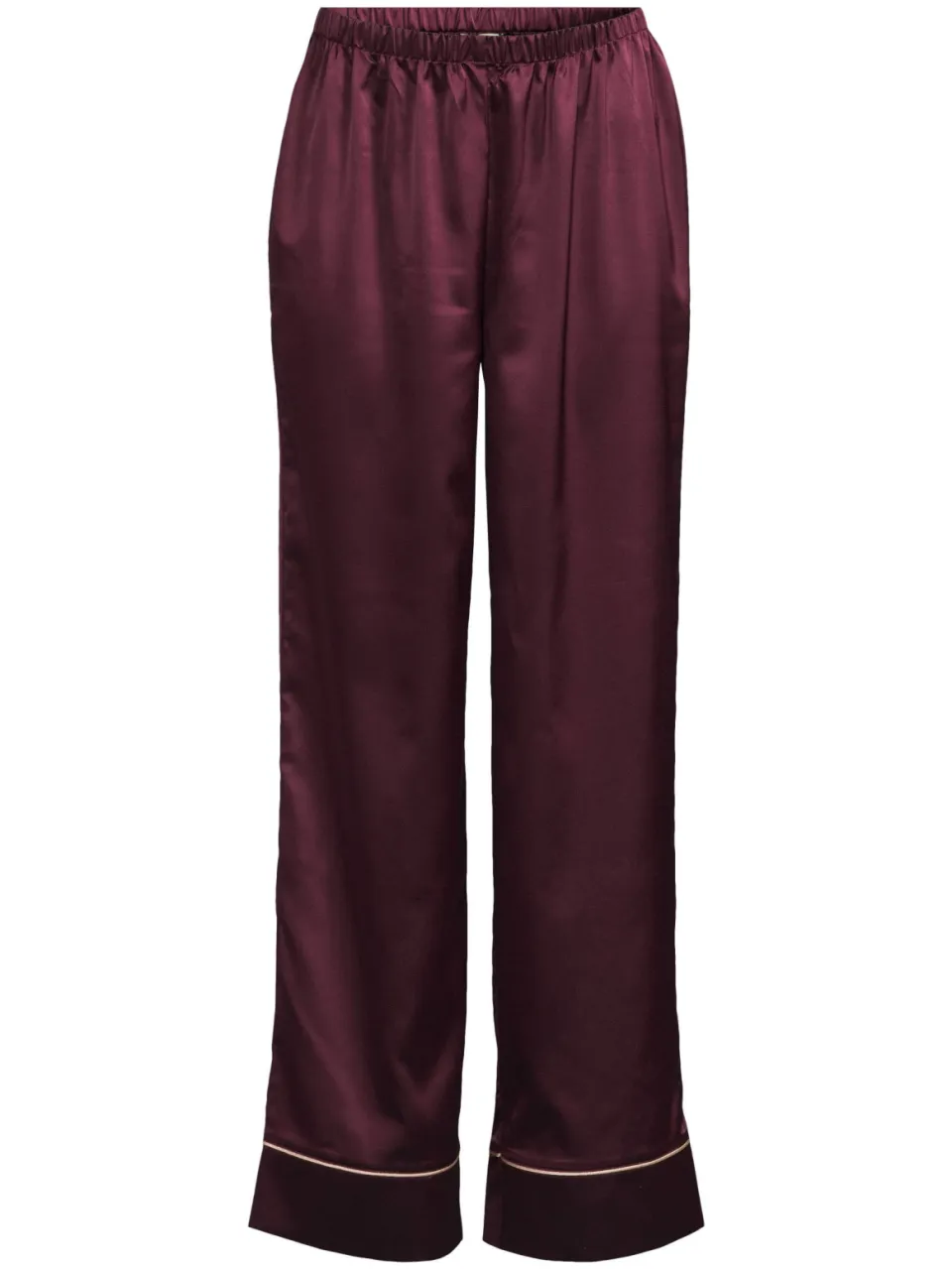 Dreamcovers satijnlook pyjamaset bordeaux, foto 4