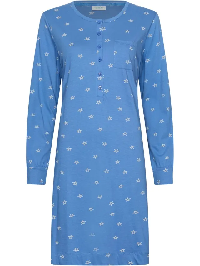 Rebelle MyRebelle - Nachthemd - Starry Nights - Bio Katoen - Blauw