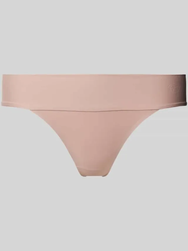 Triumph String met brede Bandeau-band Model 'Body Makeup Illusion' Roodbruin