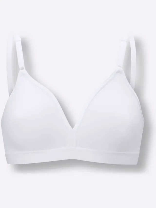 T-shirtbeha zonder beugel wit, foto 2