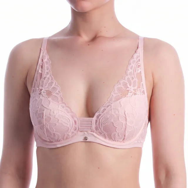 Boss bralette zonder beugel roze