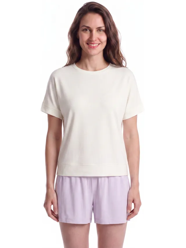 Boss pyjamaset crème Multicolour