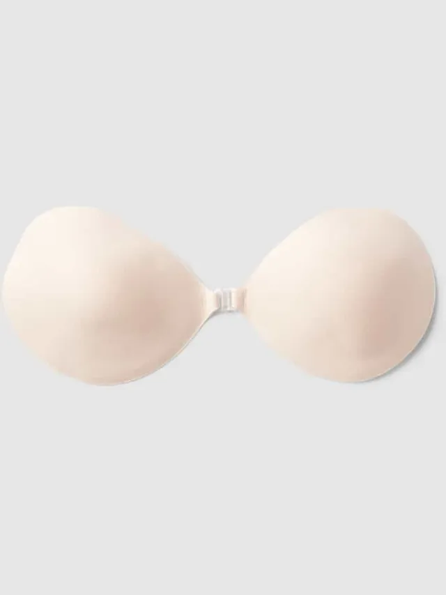 MAGIC Bodyfashion Beha met push-up-effect, model 'Backless Beauty' Offwhite