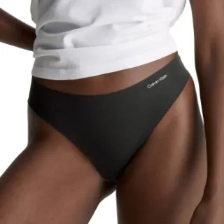 Calvin Klein Invisibles Cotton string zwart Zwart,Roze