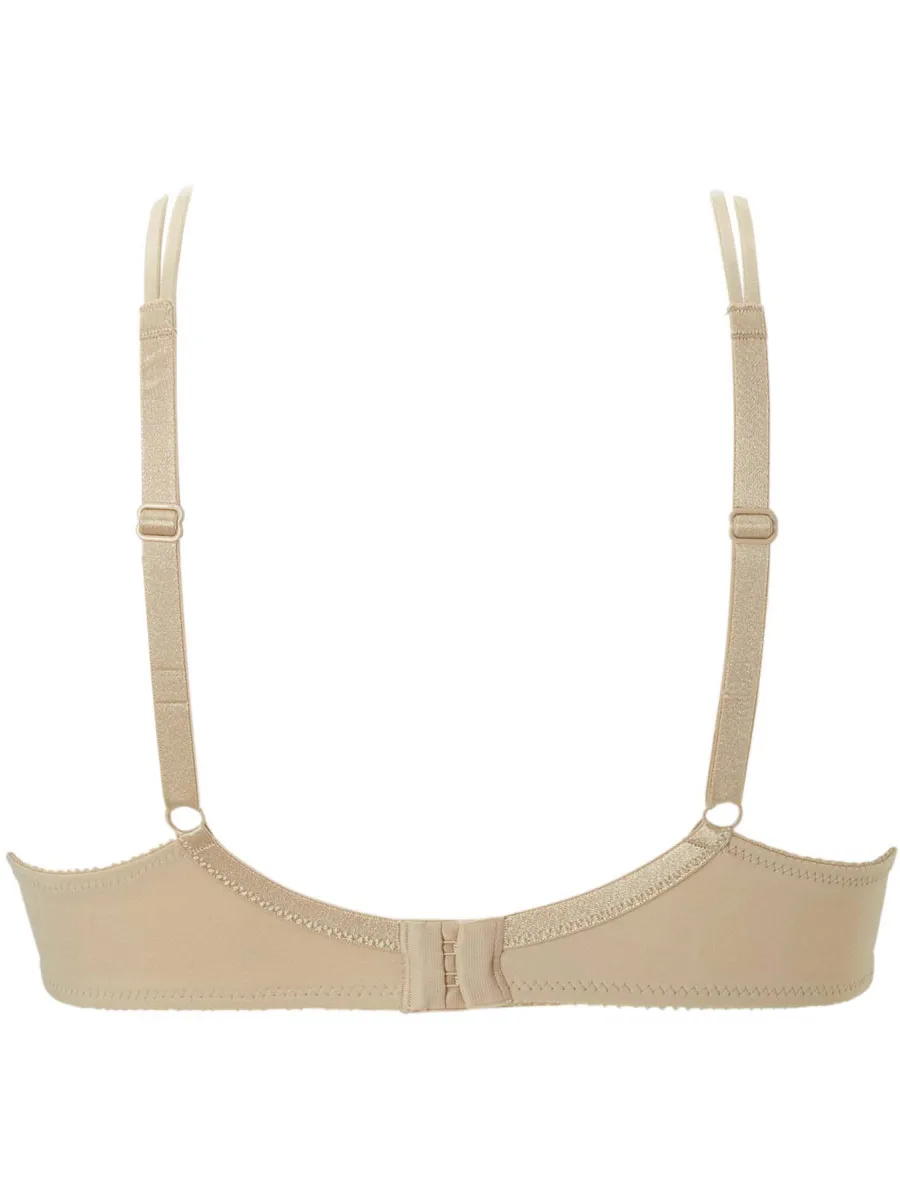 Chantelle Basic Invisible voorgevormde T-shirt-bh met beugel beige, foto 3