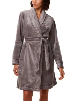 Triumph Fleece Robe Grijs