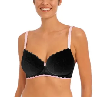 Freya Off Beat UW Padded Half Cup bh zwart Zwart,Roze,Wit