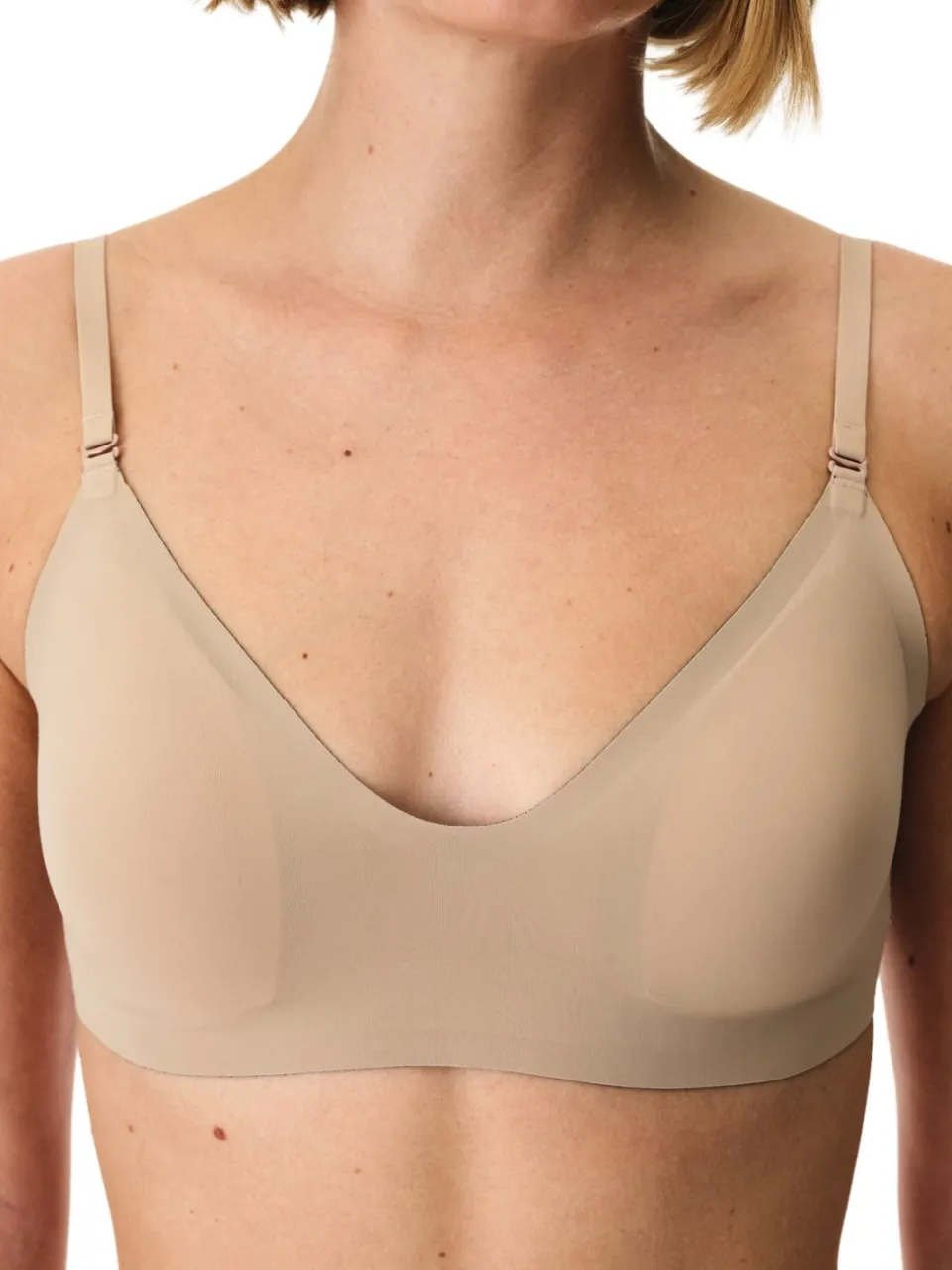 Penti Verstelbare Jersey Bralette Met Uitneembare Bandjes beige, foto 2
