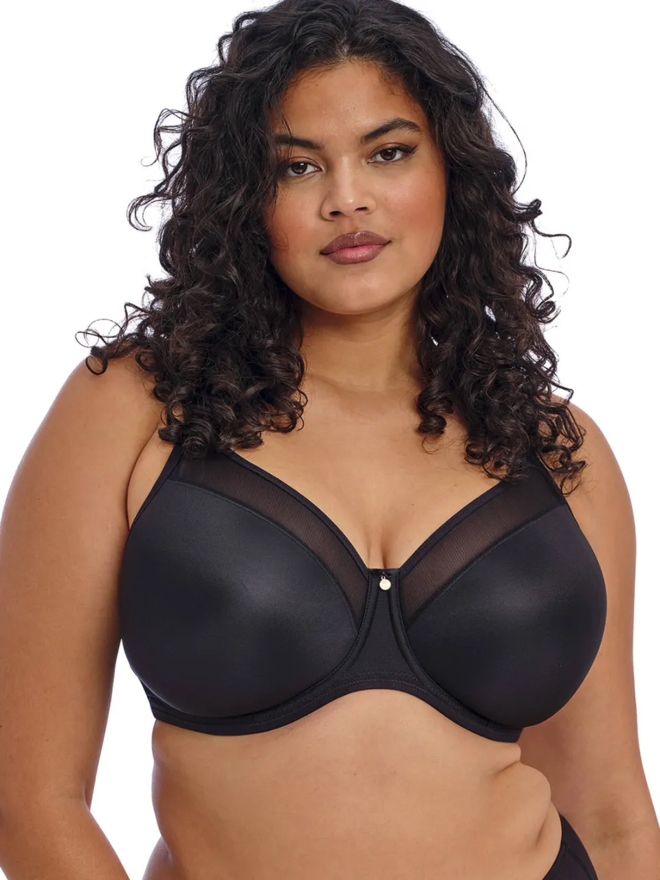 Elomi Smooth niet-voorgevormde beugelbh zwart, foto 6