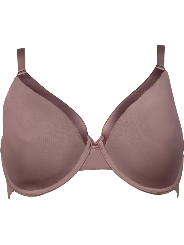 After Eden Voorgevormde BH met satijnen cups - Dames - Taupe _70B