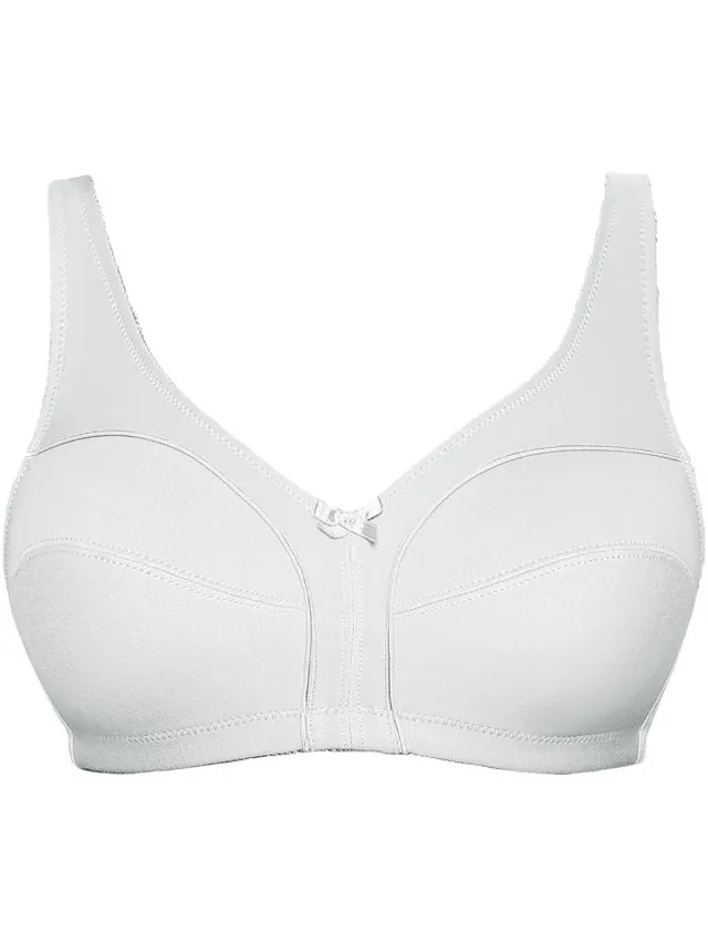 Viania Katoenen soft beha Basic Wit