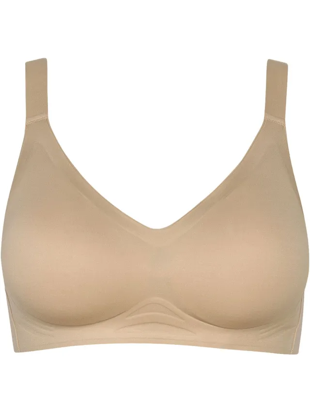Lisca Bralette met uitneembare pads My Silhouette warm taupe