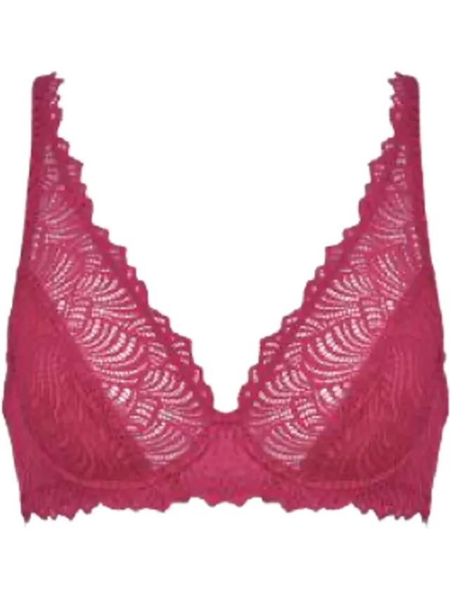 Naturana kanten beugel BH maat 95E cassis