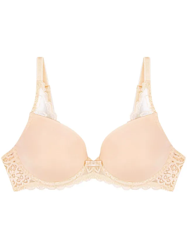 Triumph Beugel Bh - Amourette Spotlight - T-shirt kanten bh - 85C - Zalm