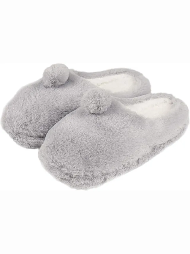 Admas Bolas pantoffels grijs