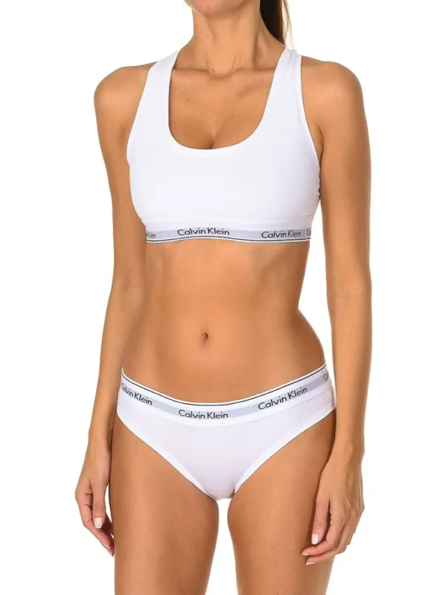 Calvin Klein Bralette Calvin Klein Jeans F3789E Wit