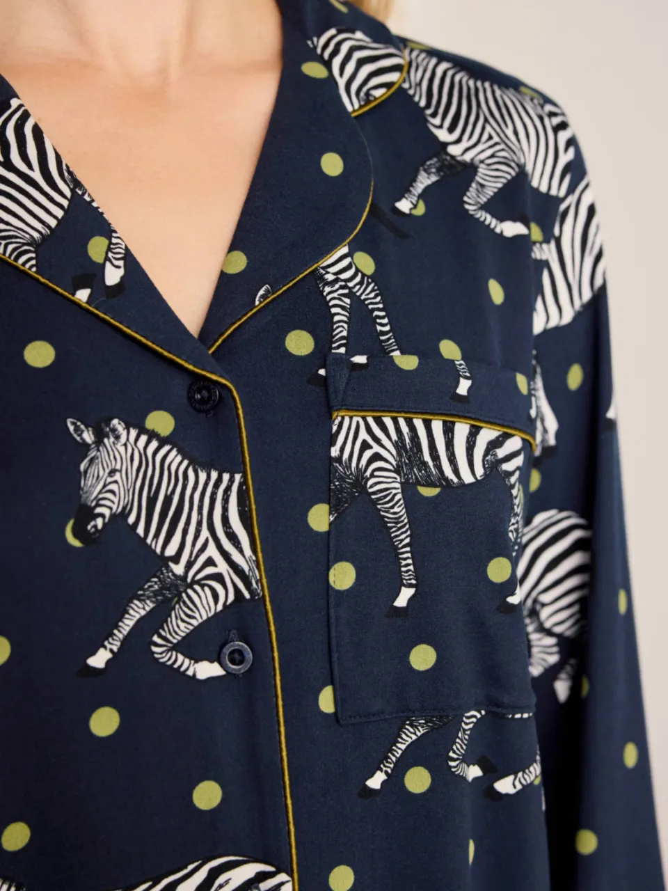 Chelsea Peers pyjama donkerblauw donkerblauw/multi, foto 6