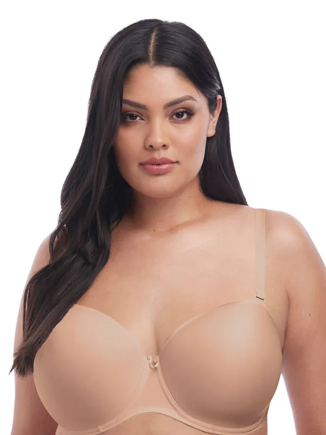 Elomi Smooth voorgevormde strapless bh met beugel beige