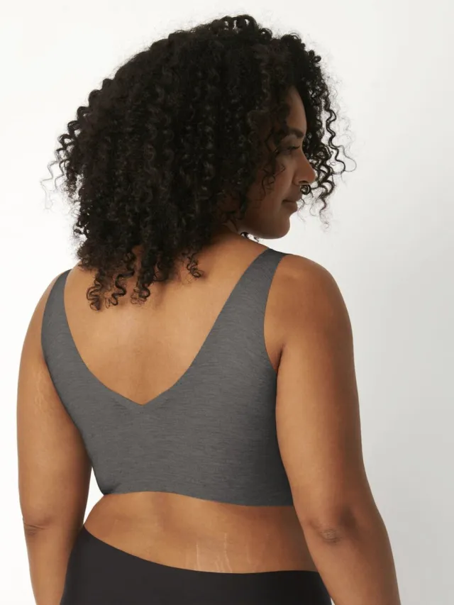 Sloggi ZERO Feel Natural Dames Beha Top - Blackcombination Zwart