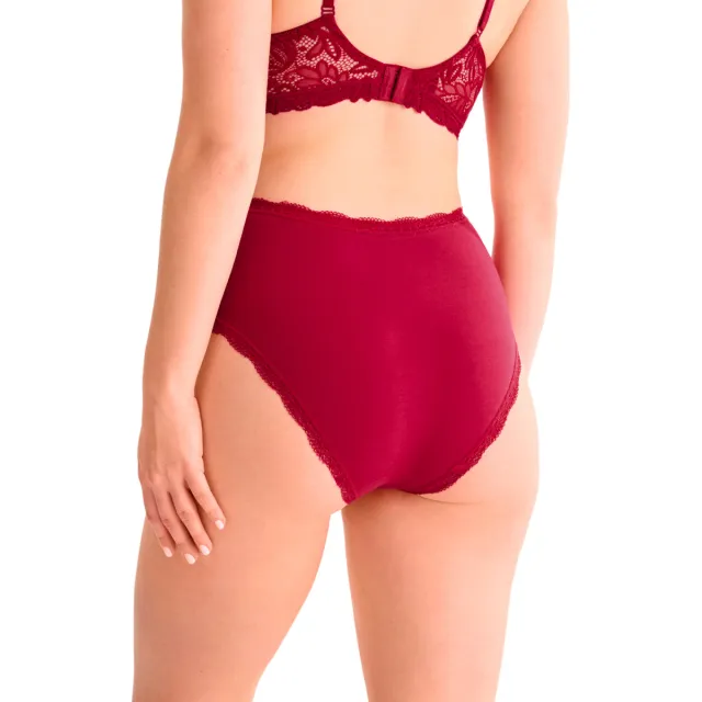 Lisca EVERYDAY slip met hoge taille rood