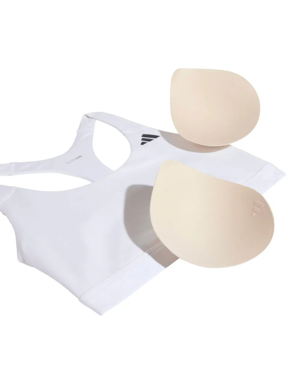 Adidas Performance sport-bh medium support Optimé- wit, foto 2