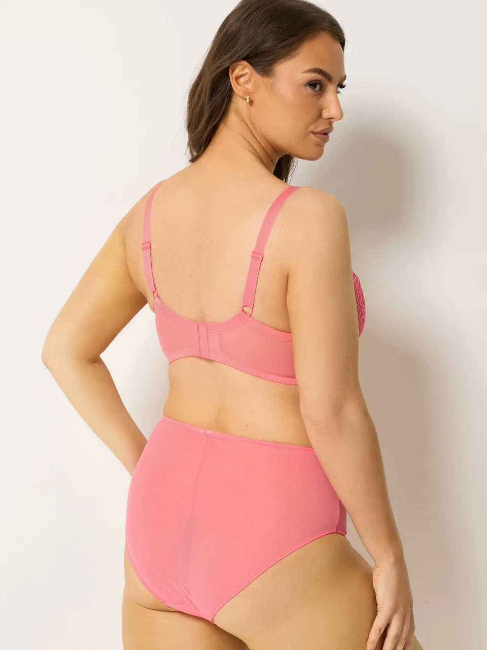 Yours Visnet Kanten Bh Met Beugel roze, foto 4