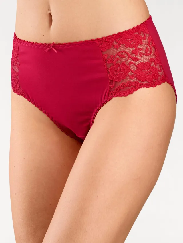heupslip rood rood, zwart, wit