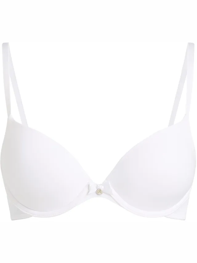 Hunkemöller Voorgevormde push-up BH plunge - wit